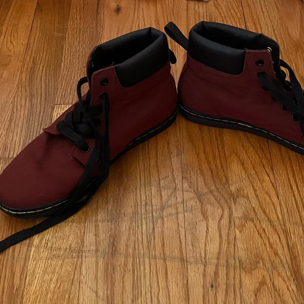 Red/Maroon Old Style Dr Martens